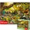 QUOKKA 100 Piece Puzzles for Kids Ages 4-6 – Floor Kids Puzzles Ages 6-8 Year Old – Toy for Learning Forest Animals for 8-10 yo – Jigsaw Toddler Game for Boy and Girl Ages 3-5